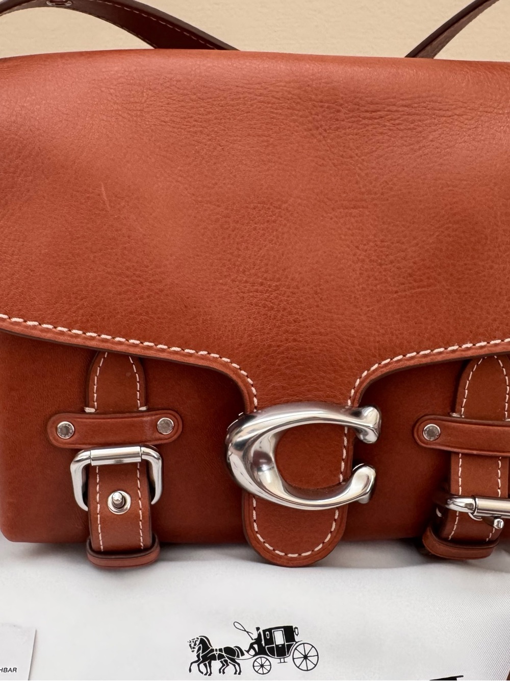 Coach Western Tabby in Burnished Amber - Picture 4 of 9